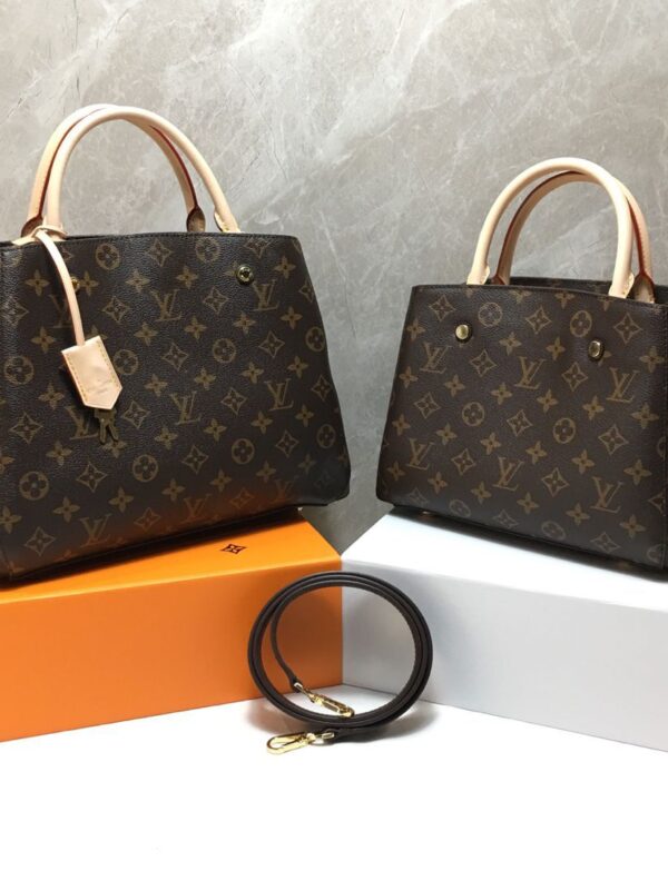 Louis Vuitton Montaigne Monogram Canvas Handbag – Classic Brown (BB/MM)
