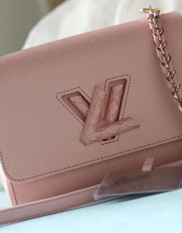 Louis Vuitton Twist Chain Wallet – Pink Epi Leather Crossbody Bag