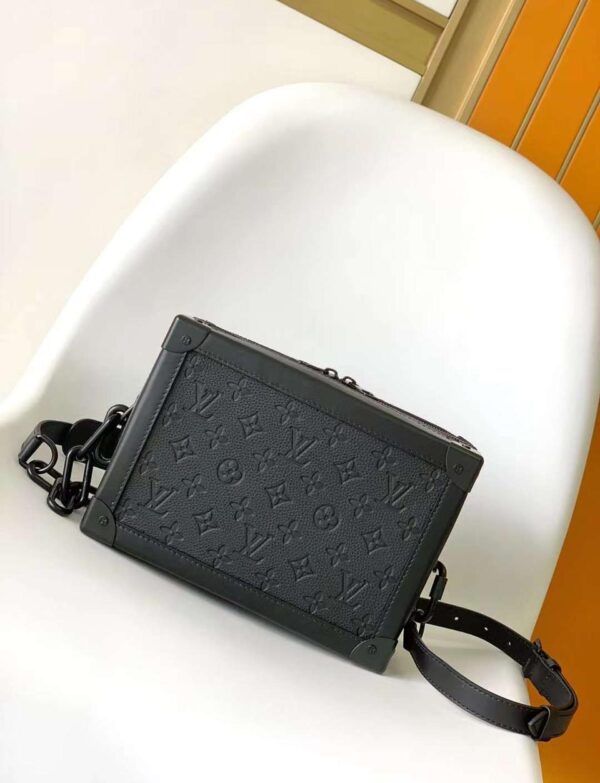 Louis Vuitton Soft Trunk Crossbody Bag – Black Monogram Empreinte Leather