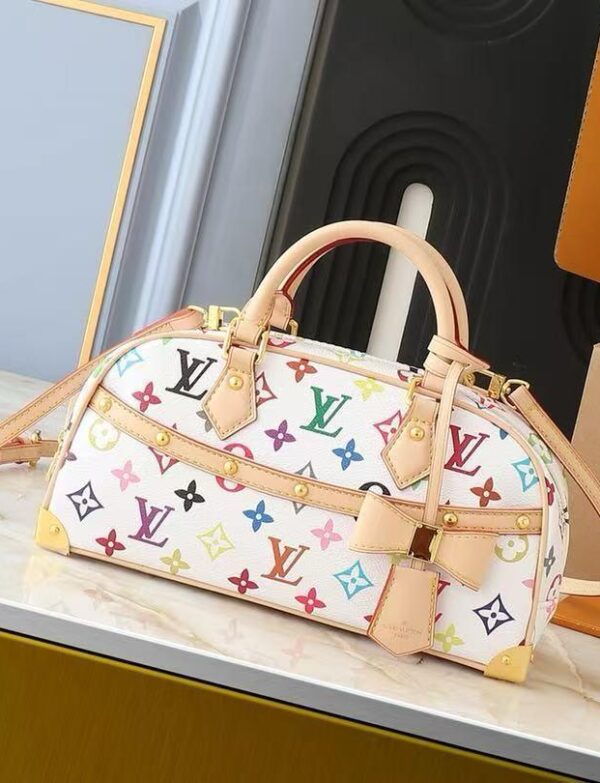 Louis Vuitton Multicolor Speedy Bag – White Murakami Monogram Shoulder Bag