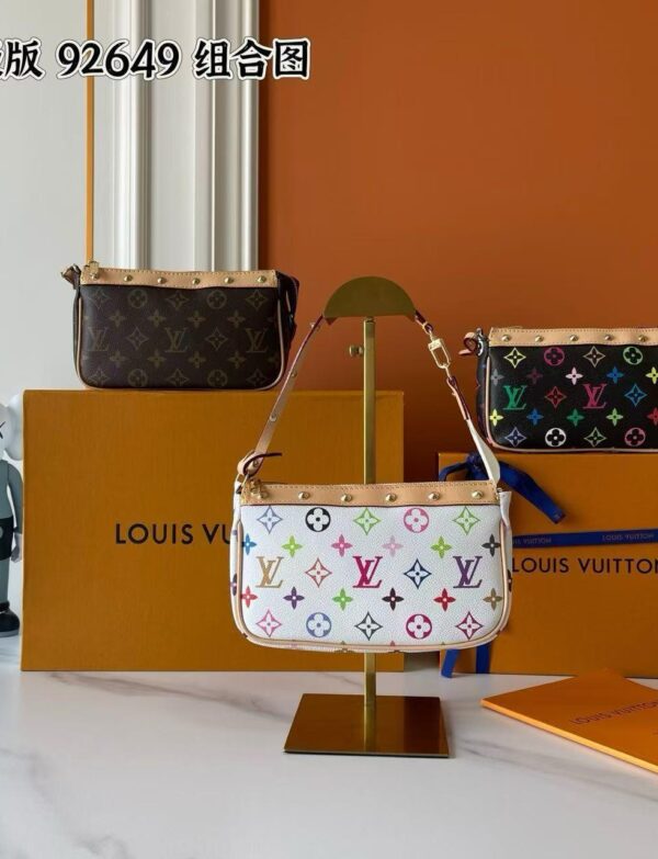 LV Pochette Style Mini Shoulder Bag – Multicolor / Monogram Collection