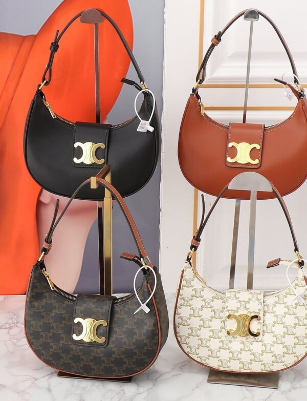 Crescent Shoulder Bag – Luxury Half-Moon Handbag