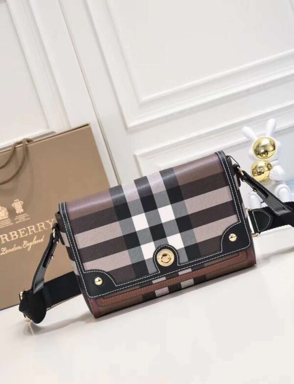 Burberry Vintage Check Flap Crossbody Bag