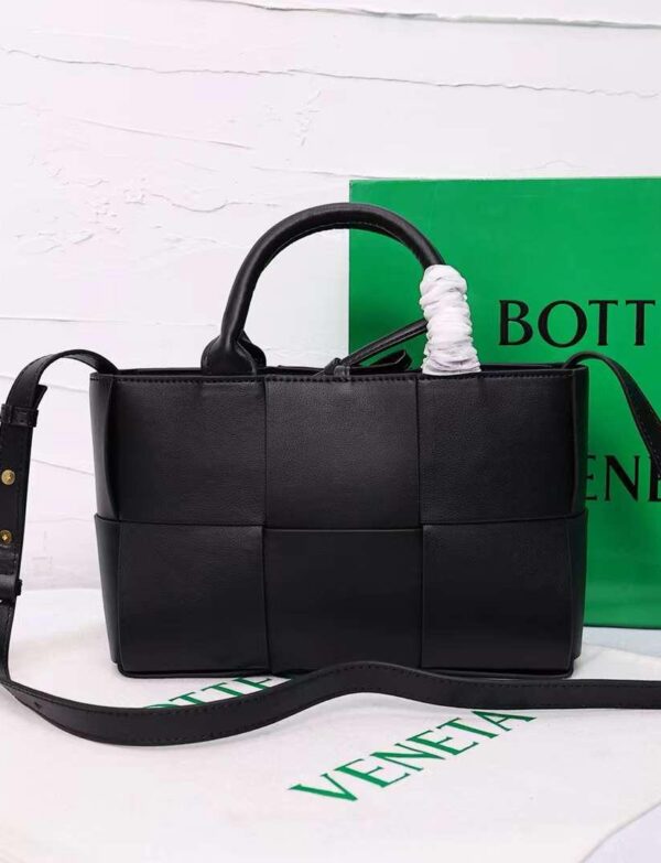 Bottega Veneta Arco Mini Tote Bag – Maxi Intrecciato Leather Crossbody Handbag