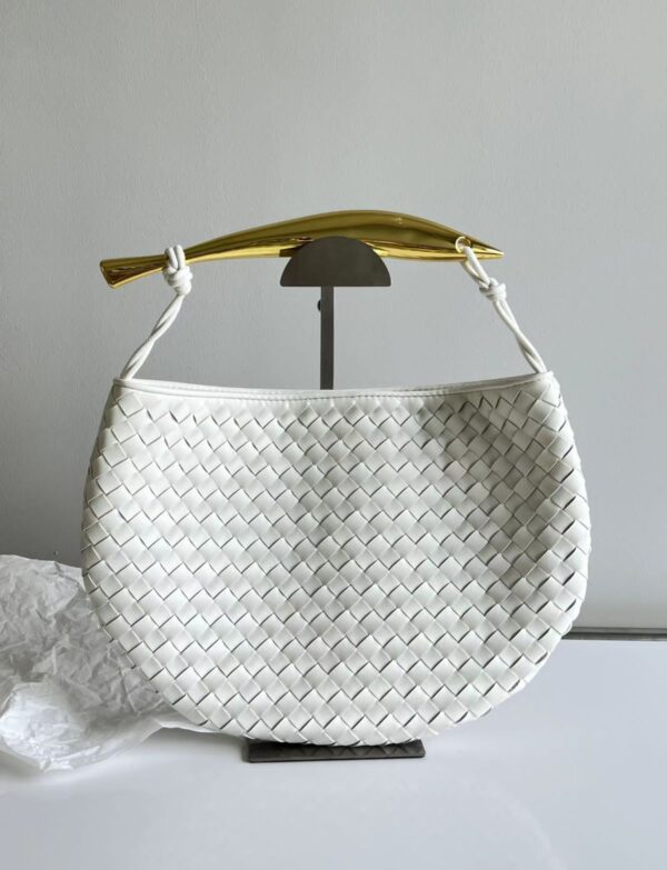 Bottega Veneta Sardine Bag – Intrecciato Woven Leather Shoulder Bag