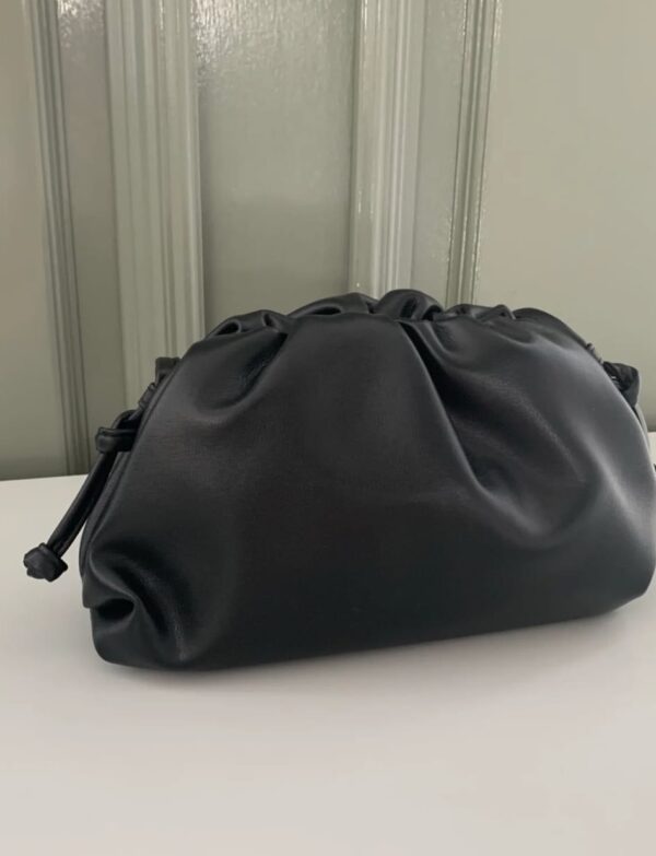 Bottega Veneta The Pouch Bag – Lavender Leather Clutch Shoulder Bag