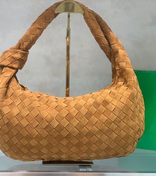 Bottega Veneta Large Jodie Bag – Intrecciato Woven Hobo Shoulder Bag