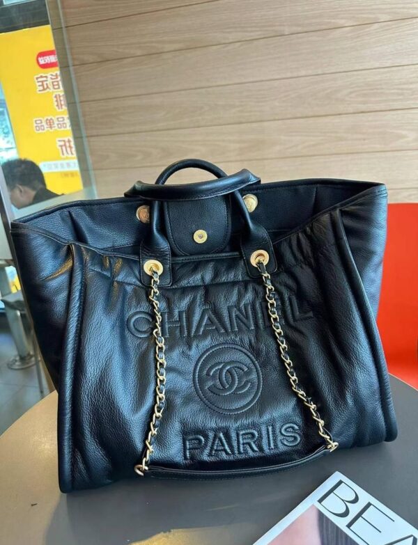 Chanel Large Shopping Tote – Luxe Everyday Carry in Classic Black